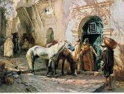 unknow artist Arab or Arabic people and life. Orientalism oil paintings 155 oil painting on canvas